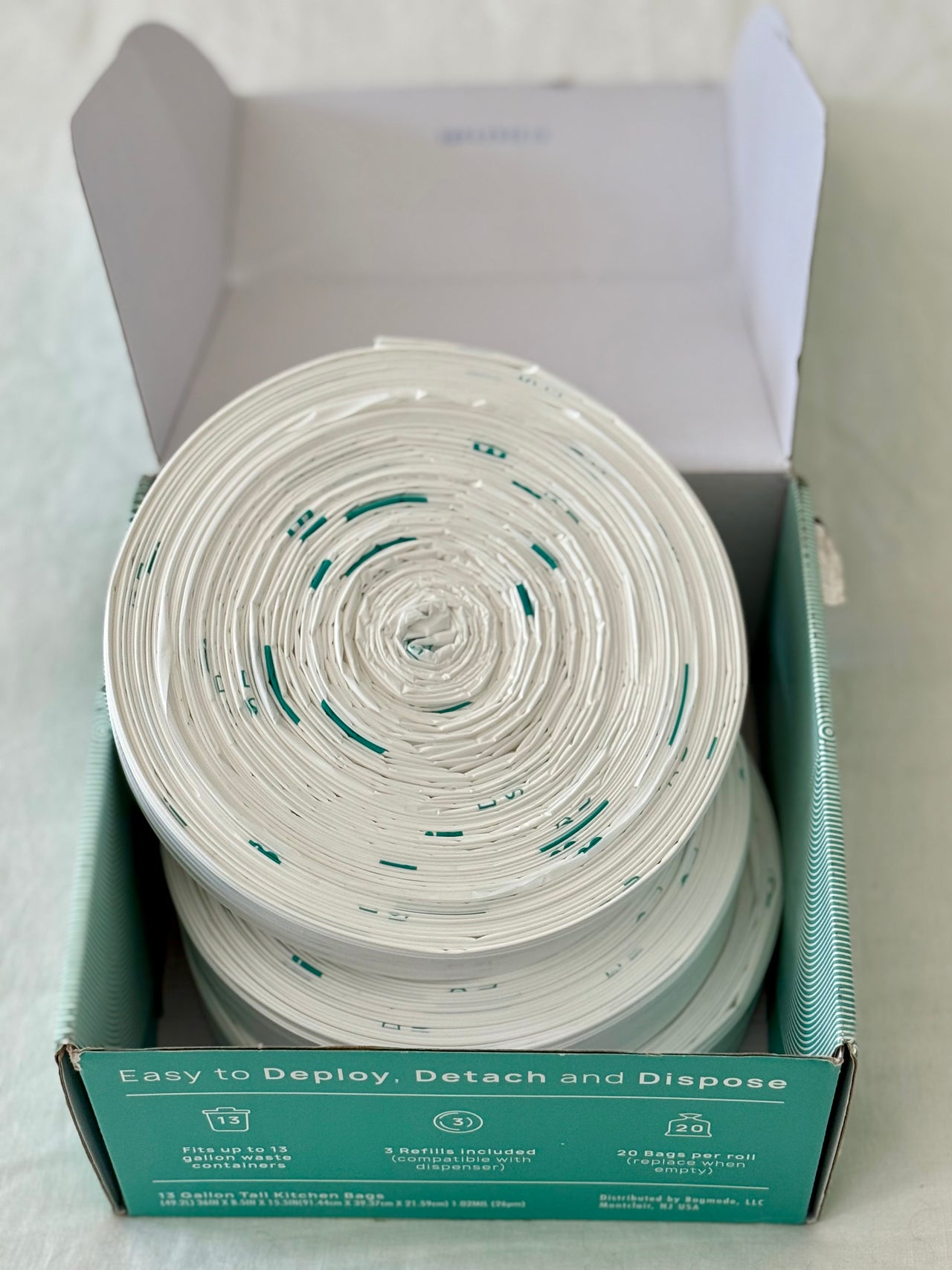 Refill Pack: 3 Bag Rolls